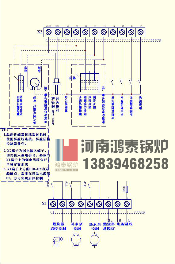 ylzk-ep1366型锅炉电脑控制器 快速操作指南